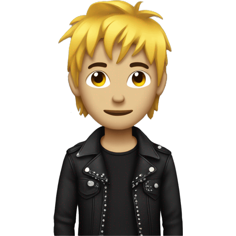 Gay emo rocker emoji