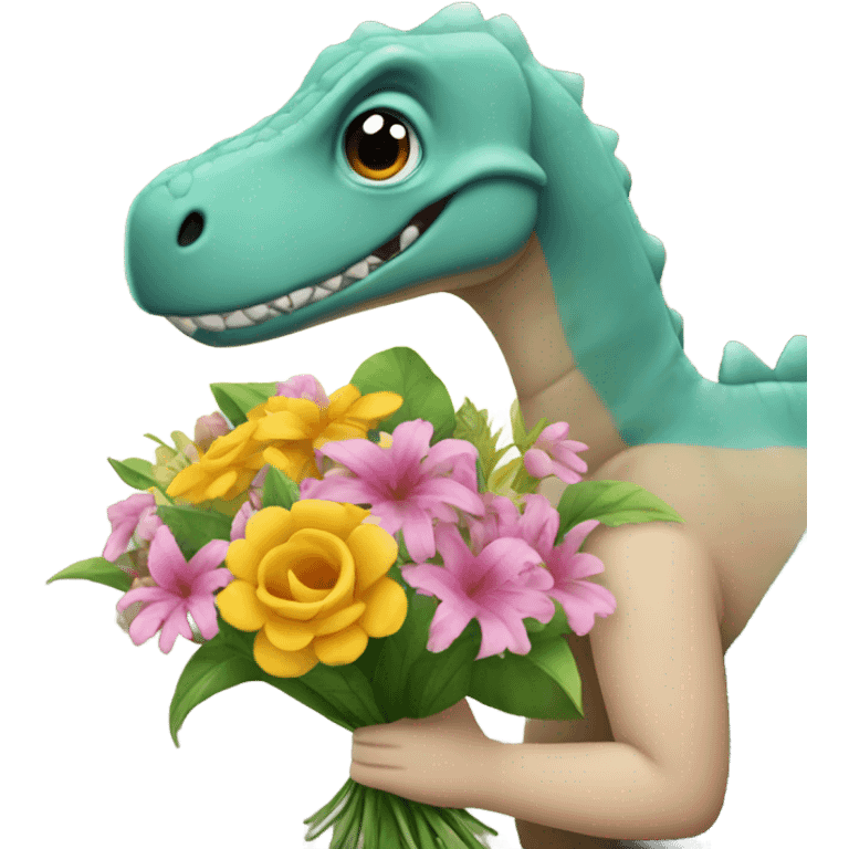 🦖💐 emoji