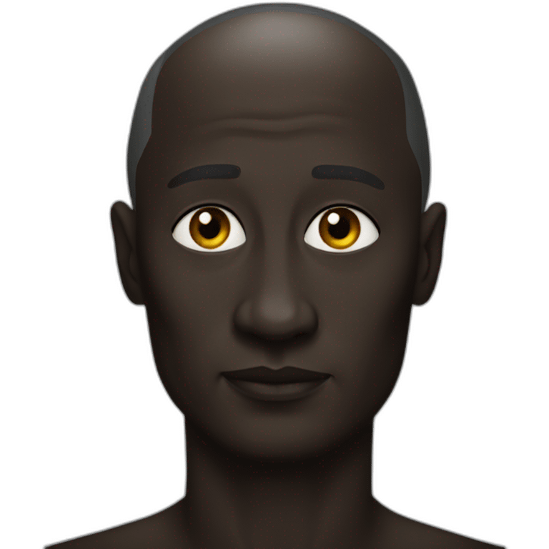 putin with black skin emoji