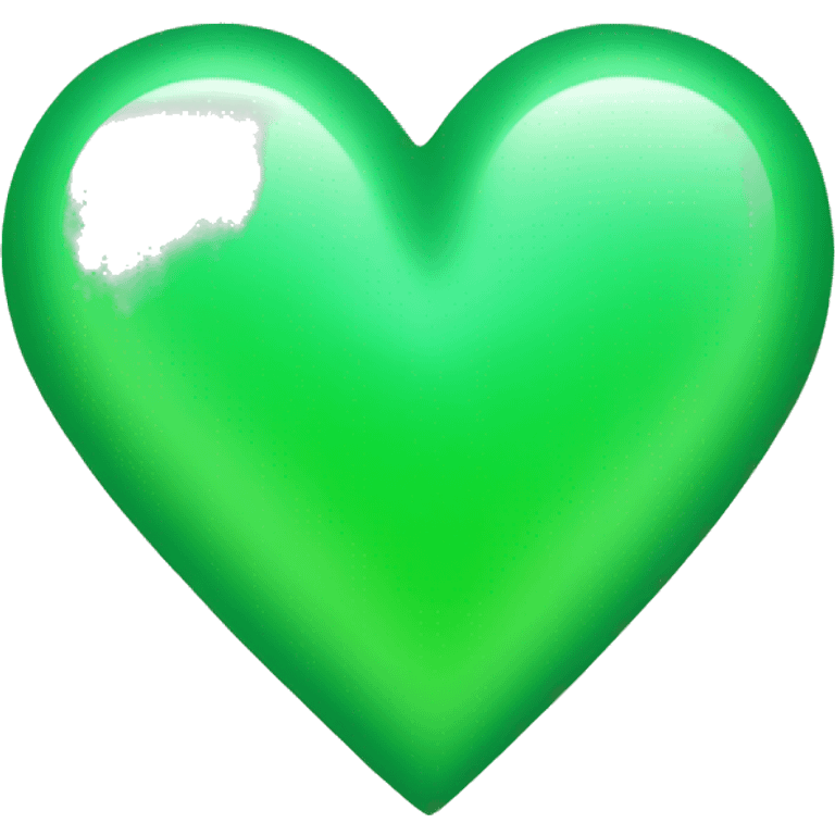 green heart emoji