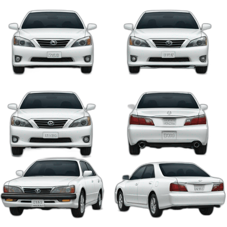 Toyota mark cars emoji