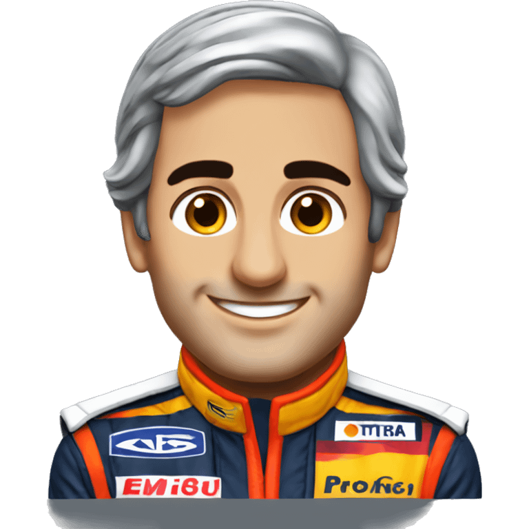 Carlos Sainz Formula 1 driver emoji