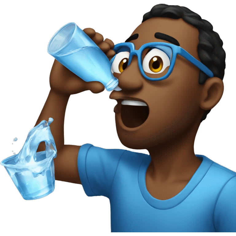 Diddy drinking water  emoji