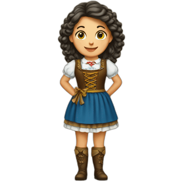 Bavaria girl emoji