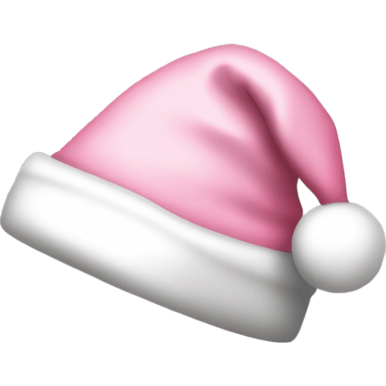 light pink santa hat emoji