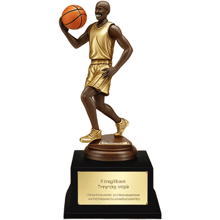 Basketball throphy emoji