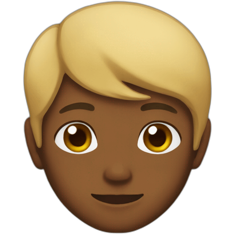 Anime brown skin emoji