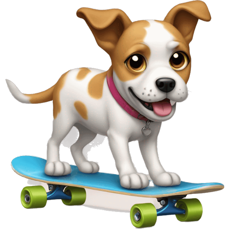 dog on a skateboard  emoji