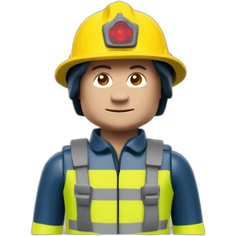 Playmobil bombero emoji