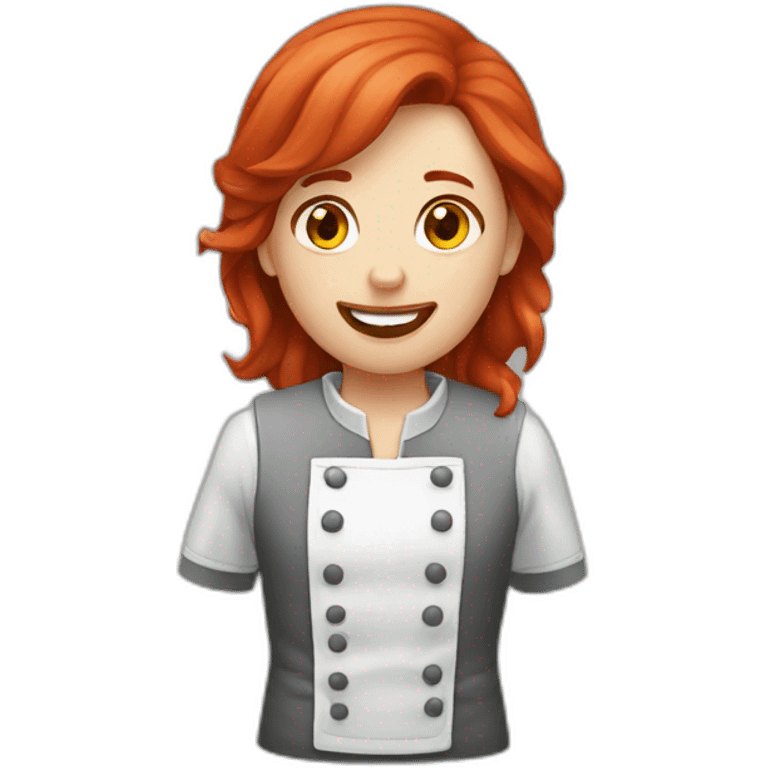 redhead butcher emoji