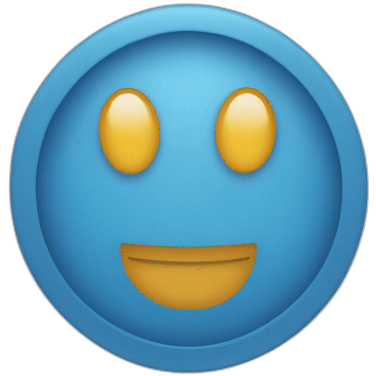 Blue tick verification logo emoji