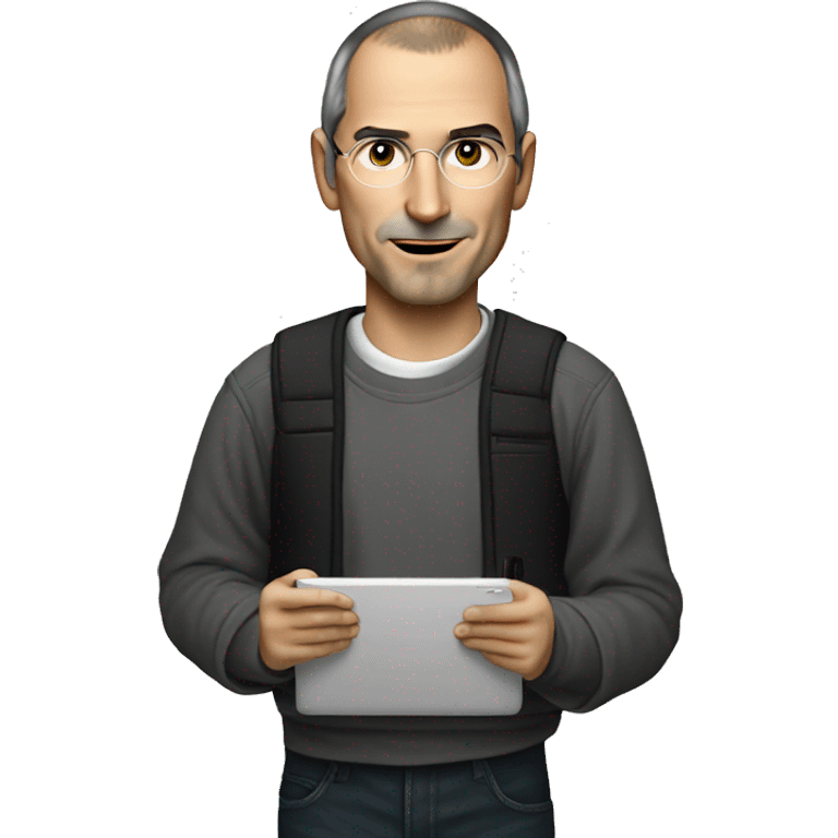 young Steve jobs emoji