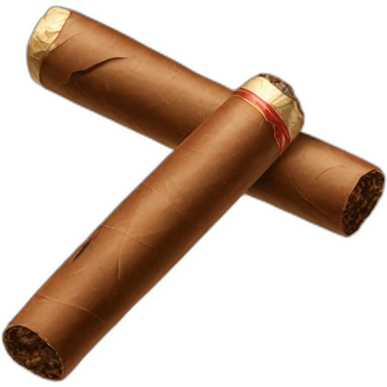 A cigar emoji