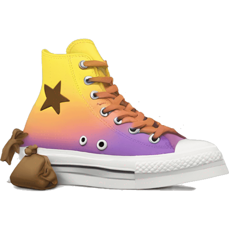 platform run star hike converse emoji