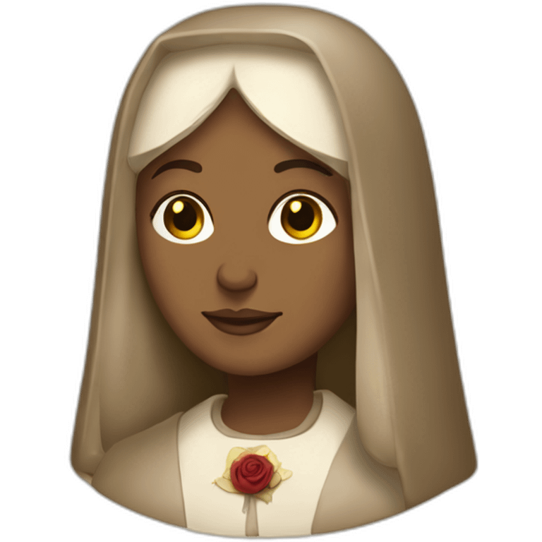 Saint Therese of Lisieux emoji