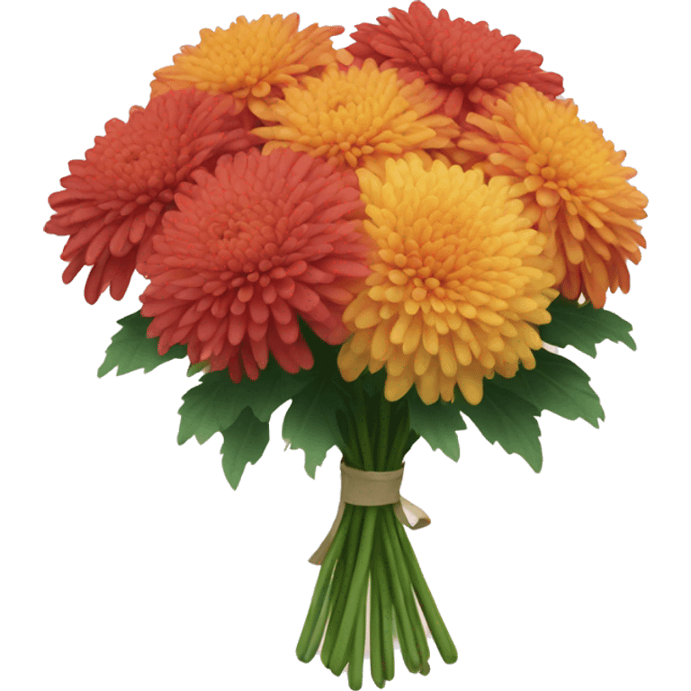 A bouquet of Chrysanthemum emoji