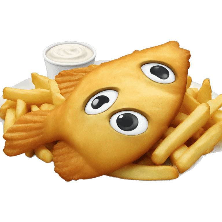 Fish and chips emoji