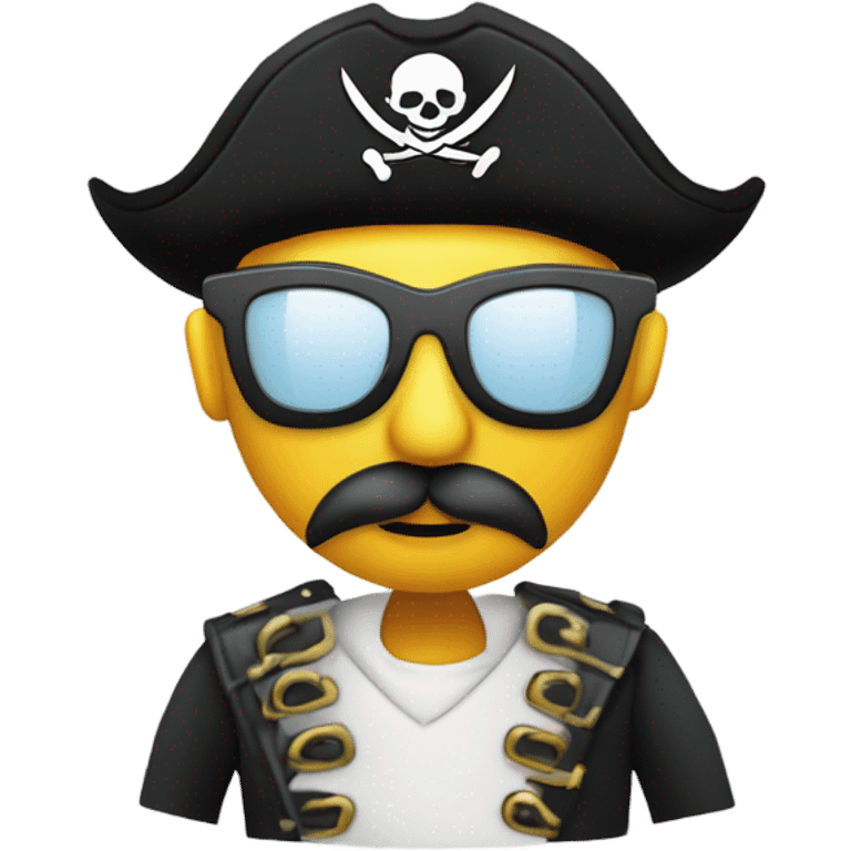 un pirate informatique emoji