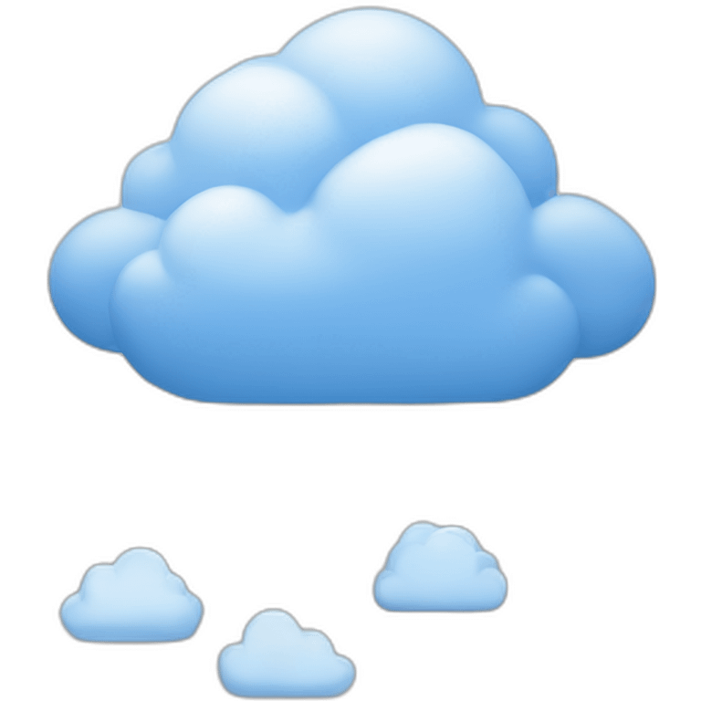 cloud computing emoji