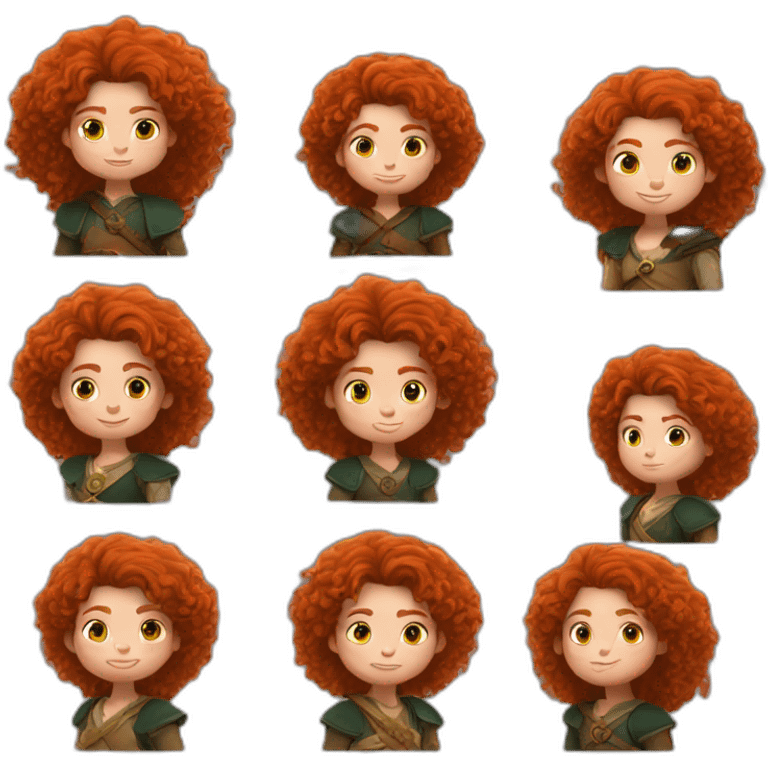 Merida emoji