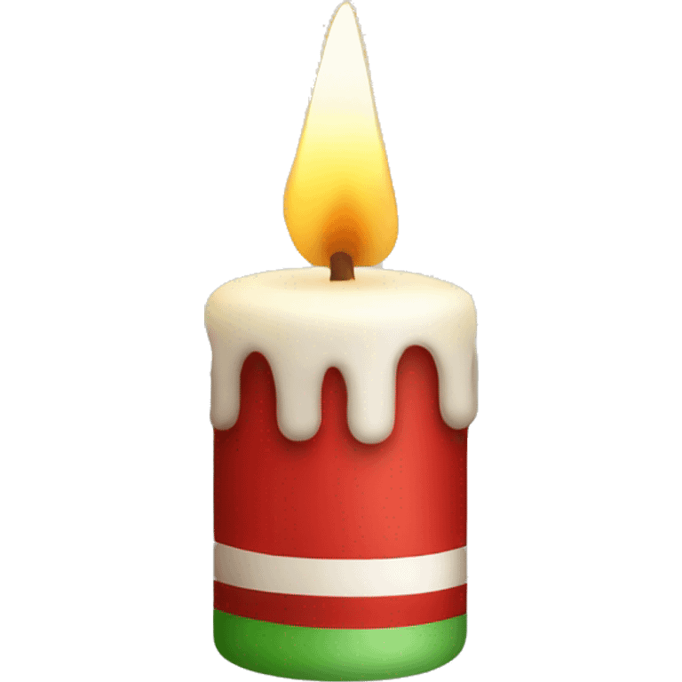 christmas candle emoji