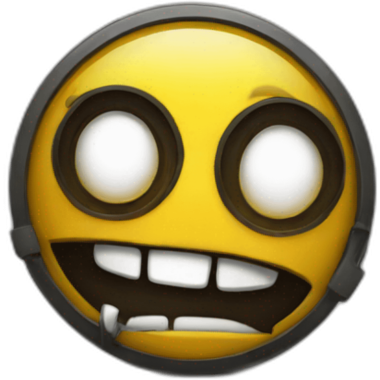 badass smiley emoji