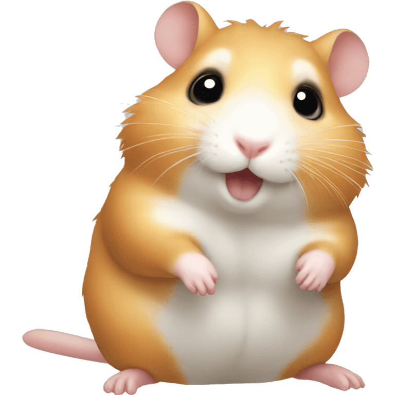 A hamster emoji