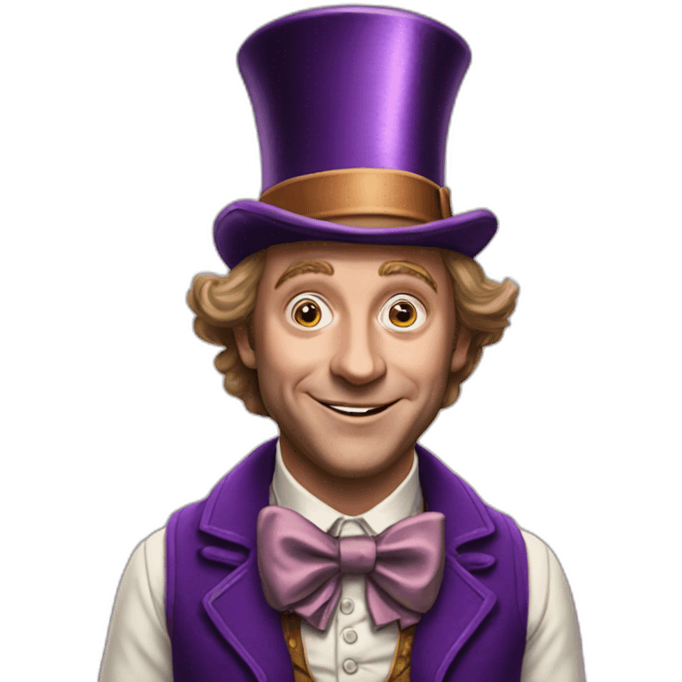 Jhony deep Willy wonka emoji