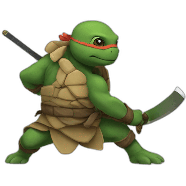 Tortue ninja emoji