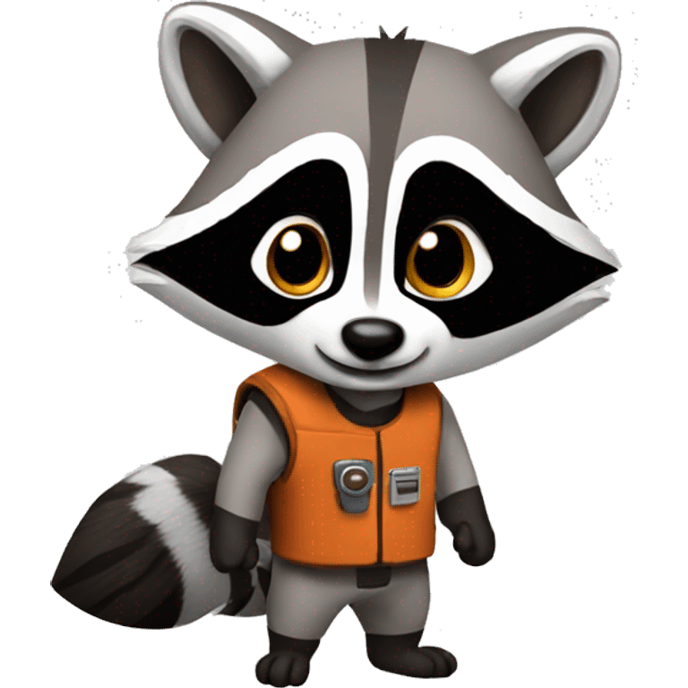 Rocket racoon  emoji