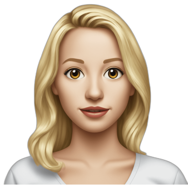 Hyper realistic Marion marechal lepen emoji