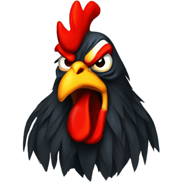 Angry Rooster emoji