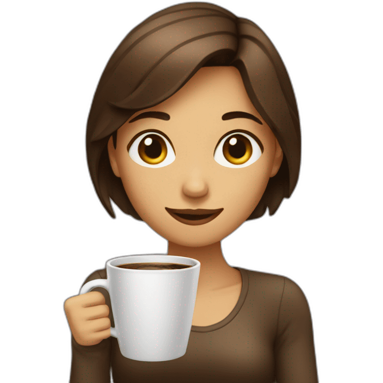 coffee-girl emoji