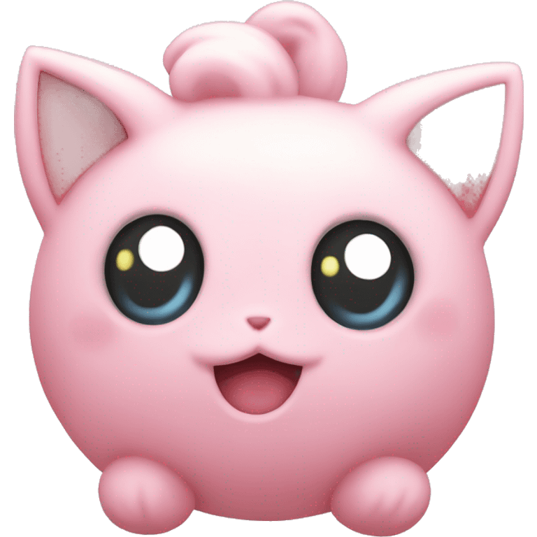 Light pink Jigglypuff Pokémon emoji