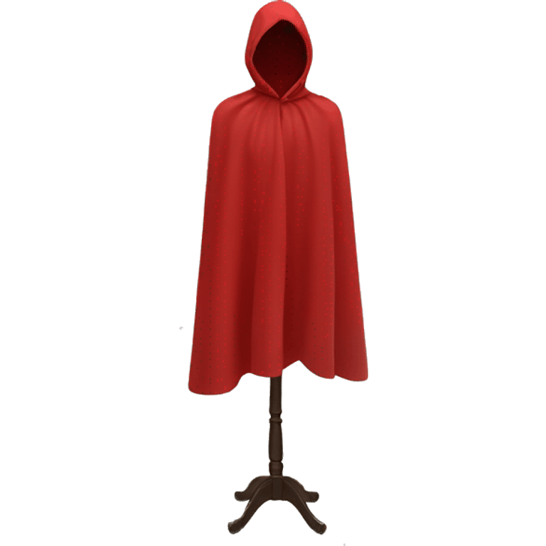 faceless mannequin flapping red cape emoji