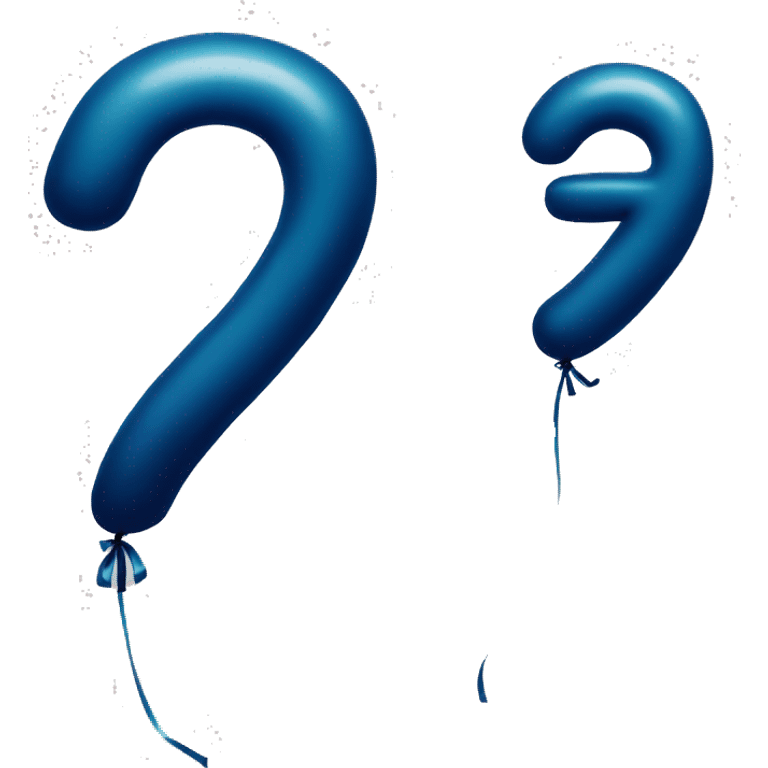 balloon-shaped-like-number-7 emoji