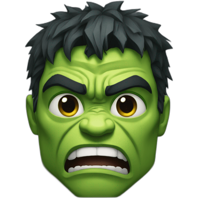 The Hulk Crying emoji