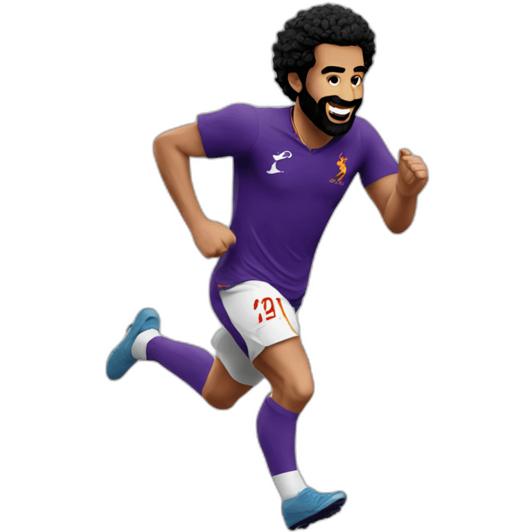 Mo salah running emoji