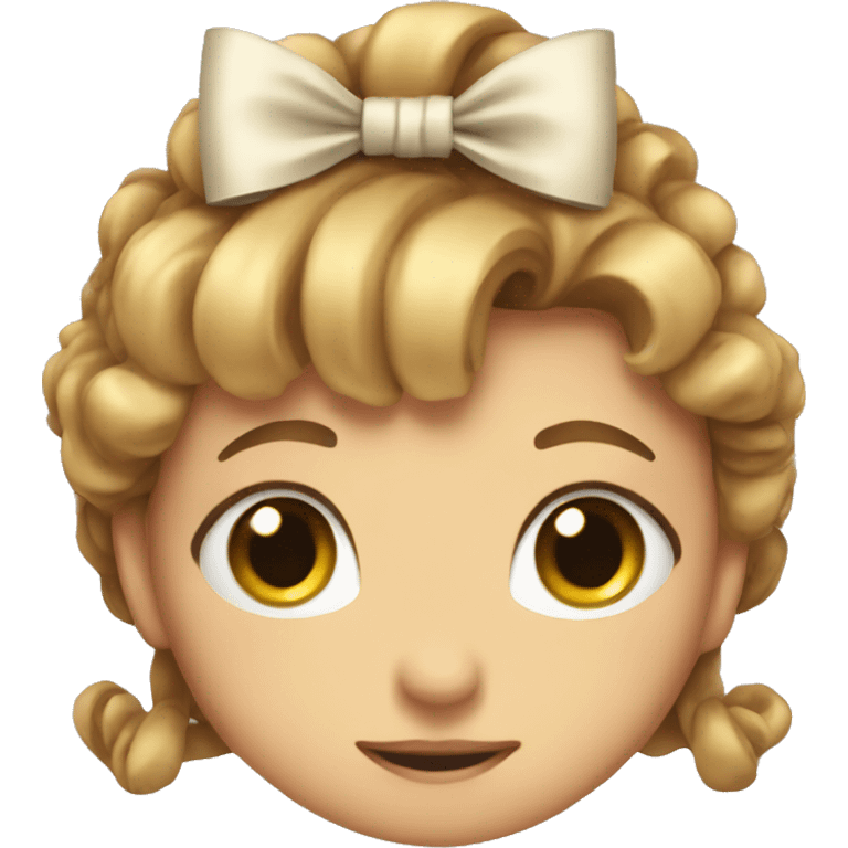 Bow cute emoji