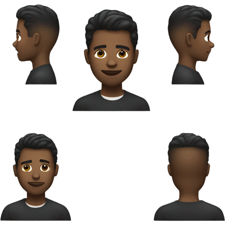 black gay guy emoji