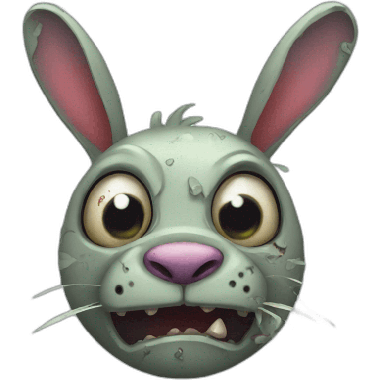 zombie rabbit emoji