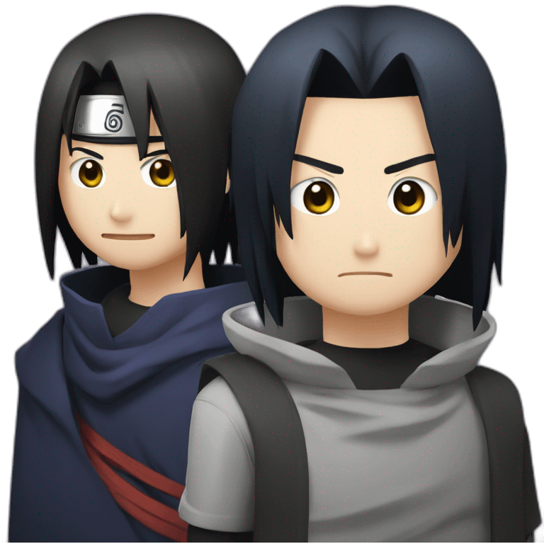 Itachi and sasuke emoji