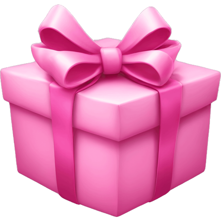 pink coquette present with a bow  emoji