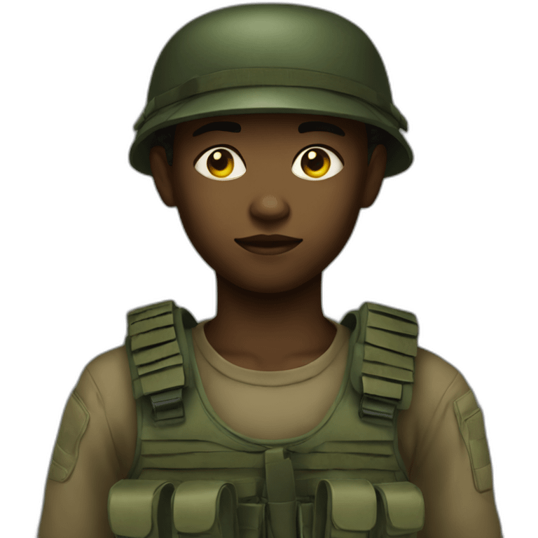 child soldier emoji