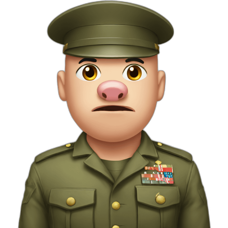 military pig emoji