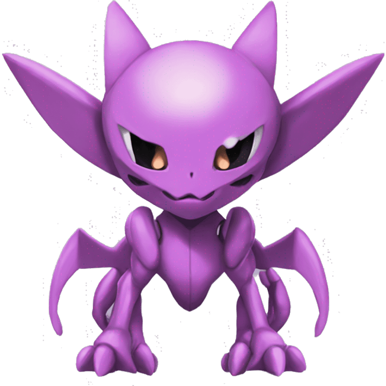  Cool Edgy Genesect-Mew-Fakemon Full Body emoji