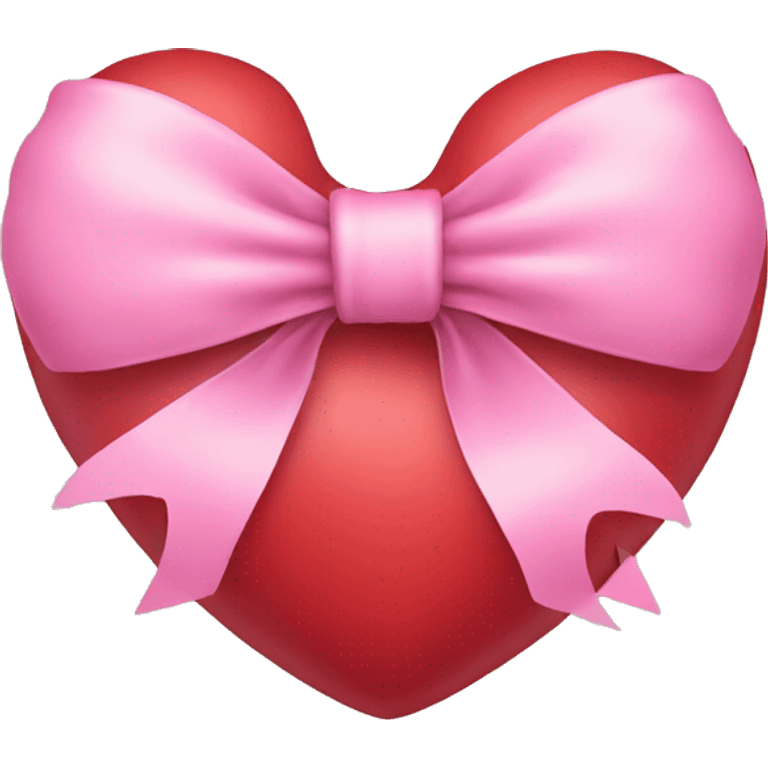 heart with a bow  emoji