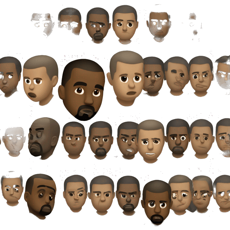 Kanye West Vultures Era emoji