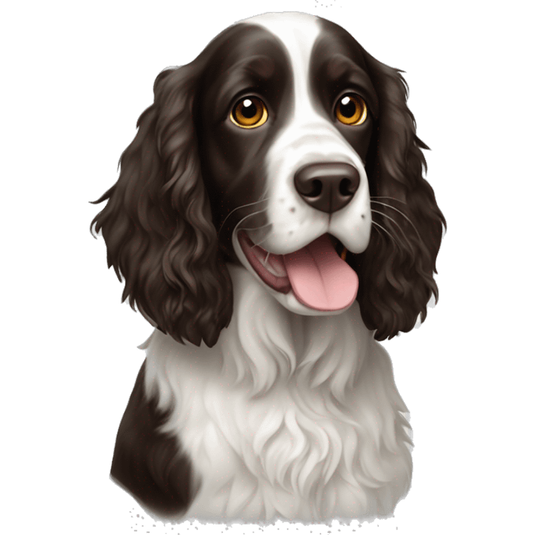 English springer spaniel emoji