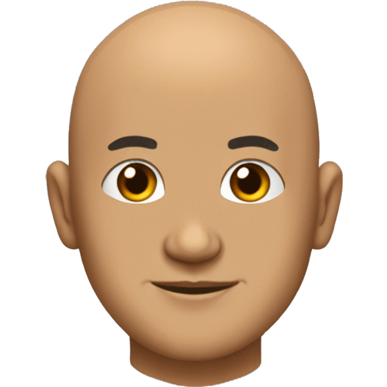 A bald Buddhist with a text above that says "What's up Julio" emoji